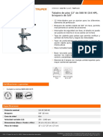 Taladro de Pedestal Taller Mecanico