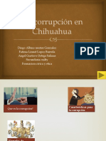 La Corrupción en Chihuahua