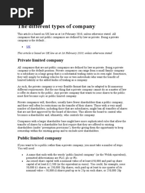 company
