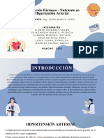 Interacción Fármaco - Nutriente en Hipertensión Arterial