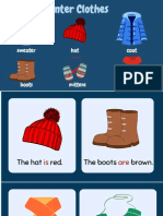 Winter Clothes Identification Activity