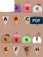 Ice Cream Alphabet Game
