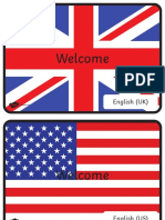 Welcome Flags With Country