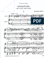 Arnold - Sonata For Flute - Piano
