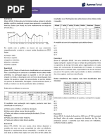 Lista de Exercícios - EnEM - Estatísica e Gráfico
