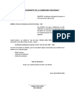 Año Del Fortalecimiento de La Soberania Nacional