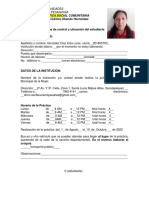 Hoja de Datos Del Estudiante y de La Institución 