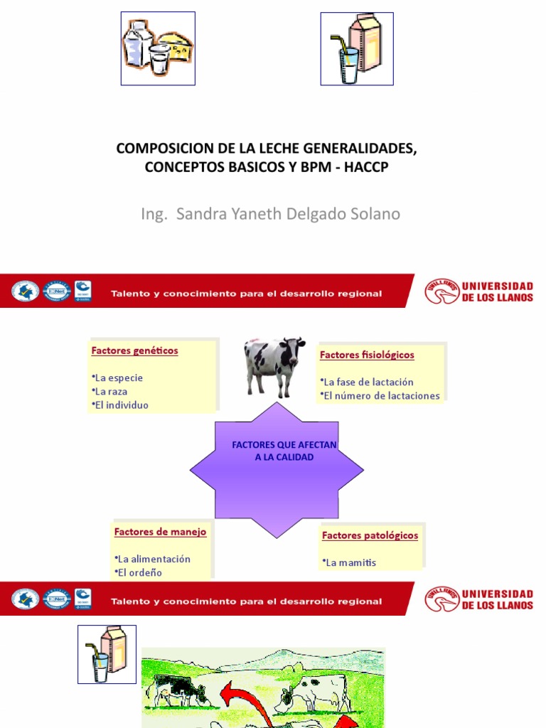 Composicion de La Leche y Buenas Practicas | PDF | Leche | Análisis de ...