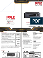 Pyle Receiver User Manual 5.1 Surround