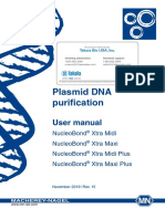 NucleoBond Xtra Plasmid DNA Purification User Manual - Rev - 15