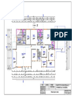 Medidas de divisões de um plano arquitetônico