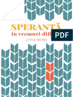  Speranta in Vremuri Dificile