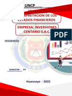 Analisis Financiero - Grupo Centenario S.A.A