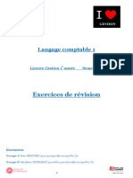 Exercices de Revisions Langage Comptable 1