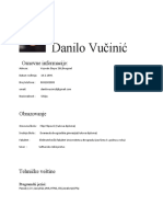 Cv Danilo