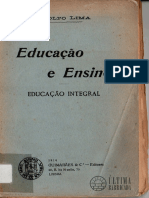 Educação e Ensino Educação Integral