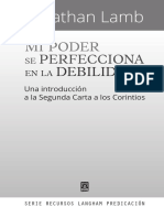 Mi Poder Se Perfecciona en La Debilidad Muestra Gratuita