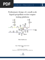 Preliminary design of a small-scale rocket engine