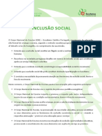 Escutismo promove inclusão social