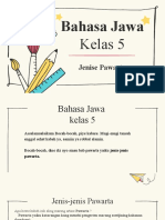 Bahasa Jawa Kelas 5 Jenis Pawarta