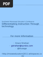 Differentiating Instruction Through Technology