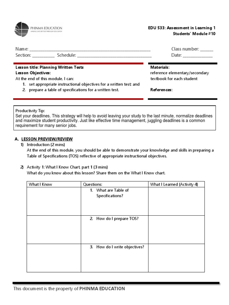 Edu 533 Sas 10 Pdf Educational Assessment Learning