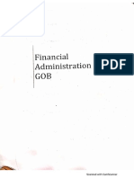 Finacial Adminstration of Gov.