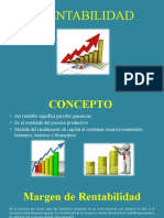 Rentabilidad Comercio