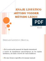 Drenaje Linfático Método Vodder Método Leduc