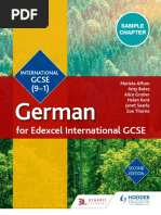 Edexcel IGCSE German SAMPLE