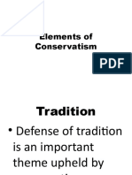 Elements of Conservatism