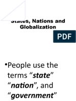 States, Nations and Globalization