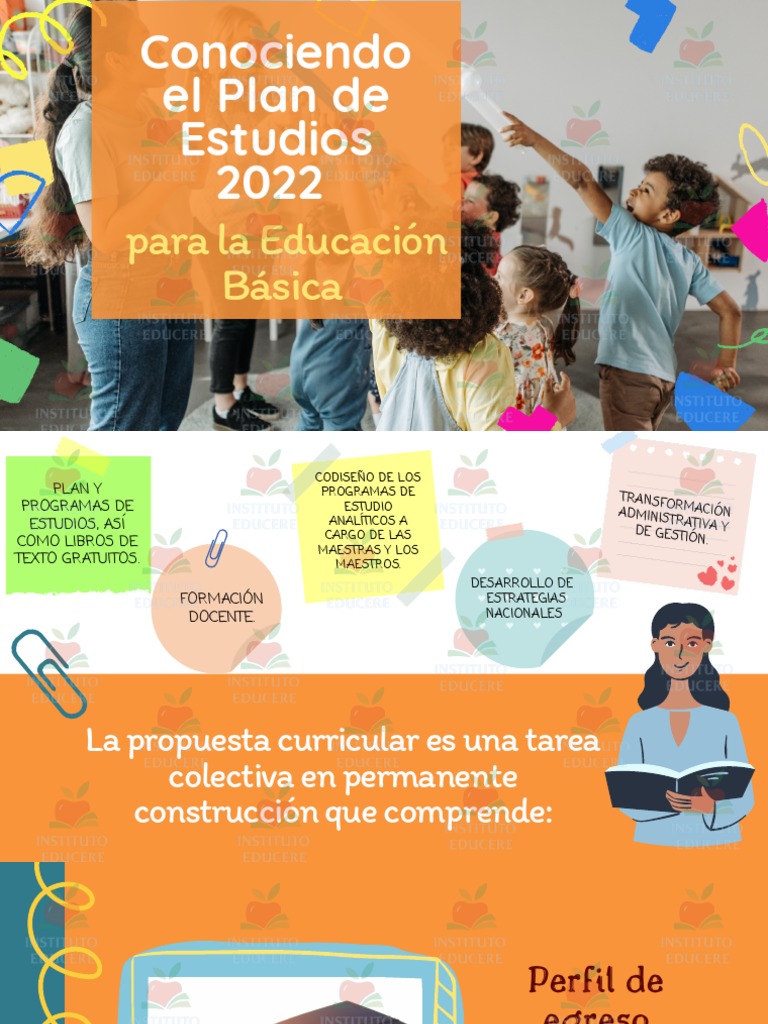 Resumen del Plan de Estudios 2022 | PDF | Plan de estudios | Educación ...