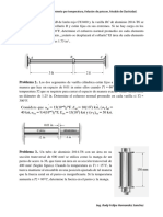 GUIA DE TRABAJO – Desplazamiento por temperatura, Relación de poisson, Modulo de Elasticidad (40