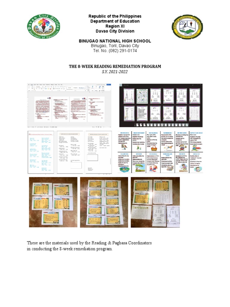 8 Week Reading Remediation Program Pdf