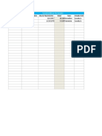 Perfil de Empleado en Excel