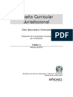 Diseño Curric. Juris.Secundario Ciclo Orientado, Tomo II (1)