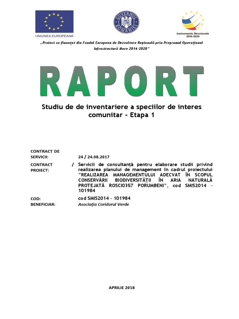Raport 2 Fise de Inventariere 1 | PDF