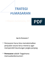 Strategi Pemasaran