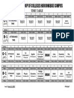 Time Table (9th & Inter) 02.06.2021