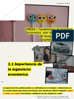 1.1 Importancia de La Ingeniería Económica