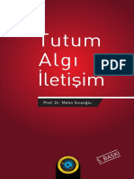 1 - Tutum-Algı-İletişim - Metin İnceoğlu