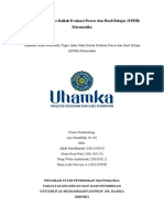 Laporan UAS Mata Kuliah Evaluasi Proses Dan Hasil Belajar (EPHB) Matematika