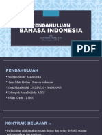 Materi Pertemuan 1 Pendahuluan - B.Indo Mat