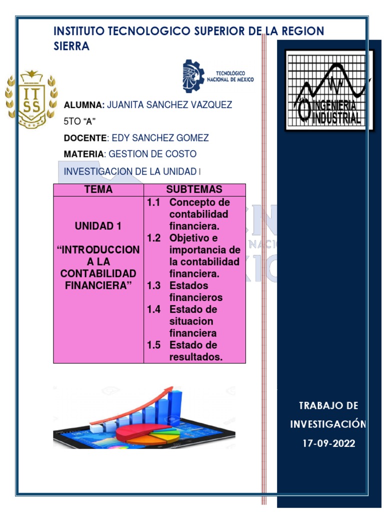Unidad 1 Introduccion A La Contabilidad Pdf Contabilidad Estado