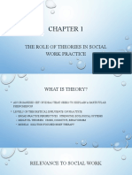The Role of Theories in Social Work Practice