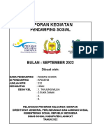 LAPORAN KEGIATAN PENDAMPING SOSIAL