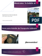 Pasaporte - Presentación