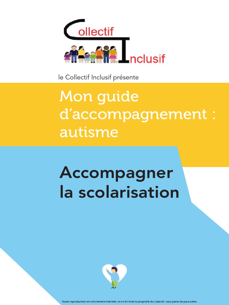 Page De Garde Cahier De Liaison Autisme Guide AESH Autisme | PDF | Trouble du spectre de l'autisme | la  communication