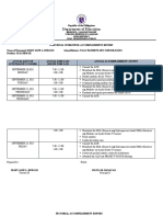 September 20 24 2021 Individual Weekly Accomplishment Report